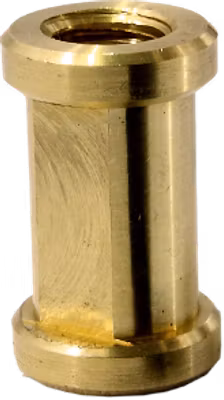 Kupo KS-015R Round Stud with 3/8" -16 Female and 1/4" -20 Female