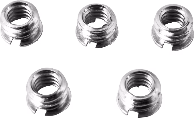 Kupo KS-053 3/8"-16 Female to 1/4"-20 Female Adapter Set of 5