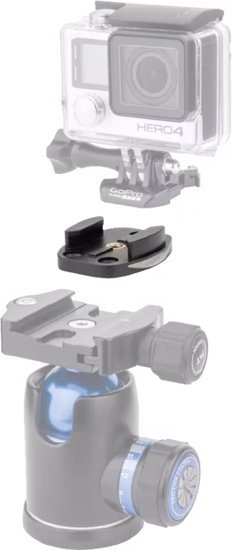 Kupo KS-065 Metal Quick Release GoPro Tripod Mount