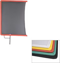 Kupo KT-2436ODBB 24"x 36" Open End Flag Frame - Double Black Bobbin Net