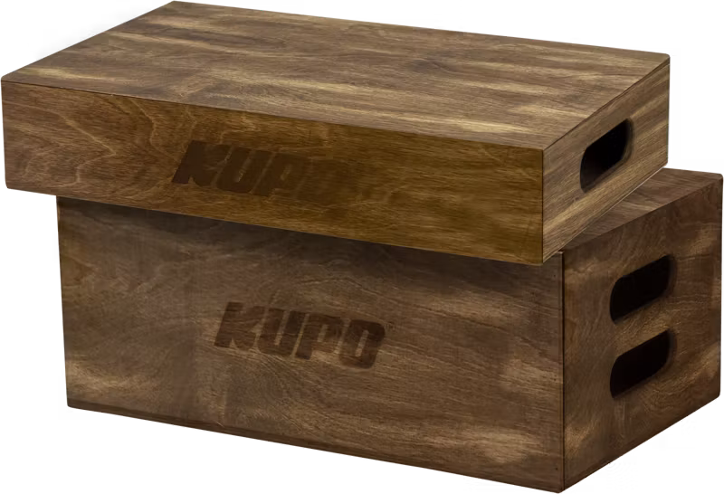 Kupo KAB-048BST  Brown Stained Apple Box Set
