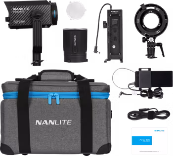 Nanlite Forza 60C RGBLAC led spotlight