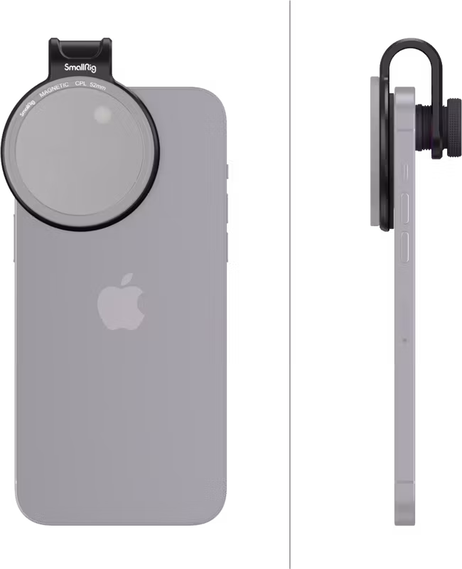 SmallRig 3845 52mm Magnetic Filter Clip For Mobile Phone