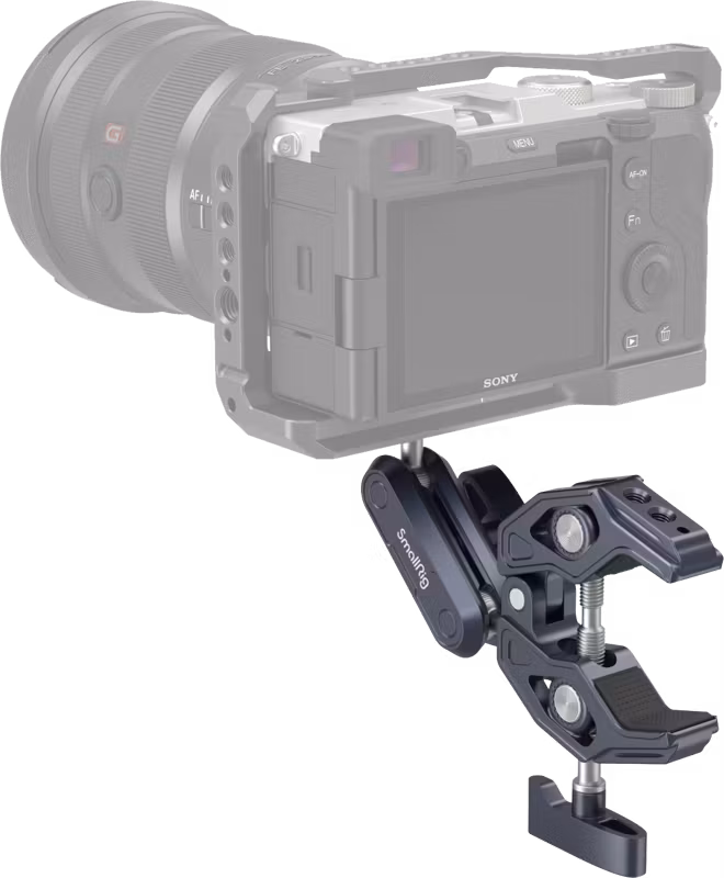 SmallRig 3757 Crab-Shaped Clamp with Ballhead Magic Arm