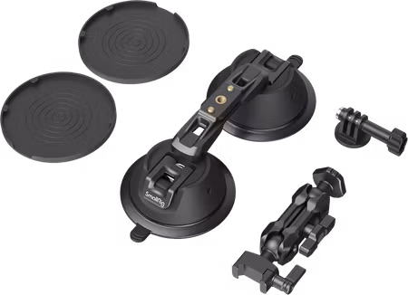 SmallRig 3566 Suction Cup Portable Dual with Camera Mount  SC-2K