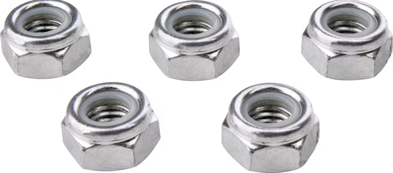 Kupo KS-176 3/8"-16 Hexagon Nylon Locking Nut set of 5