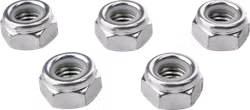 Kupo KS-176 3/8"-16 Hexagon Nylon Locking Nut set of 5
