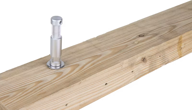 Kupo KS-286 5/8" 16mm Baby Pin with wood screw