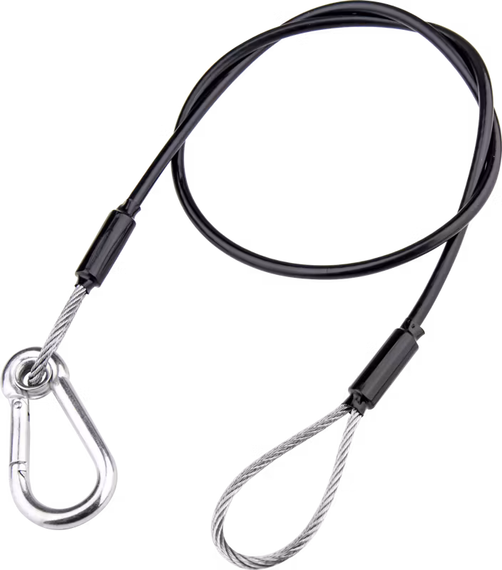 Kupo SW-04  75cm long Safety Wire - 3.2mm Diameter PVC jacket