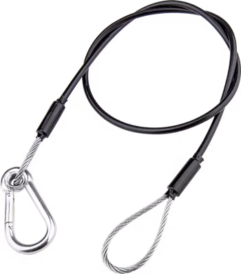 Kupo SW-04  75cm long Safety Wire - 3.2mm Diameter PVC jacket