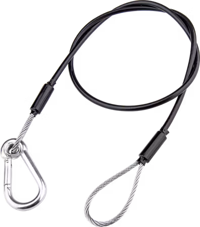 Kupo SW-04  75cm long Safety Wire - 3.2mm Diameter PVC jacket