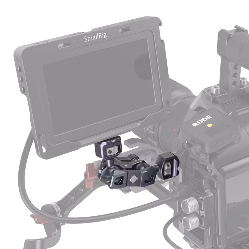 SmallRig 3874 Magic Arm with Dual Ball heads (1/4"-20 Screw and ARRI Locating Screw)