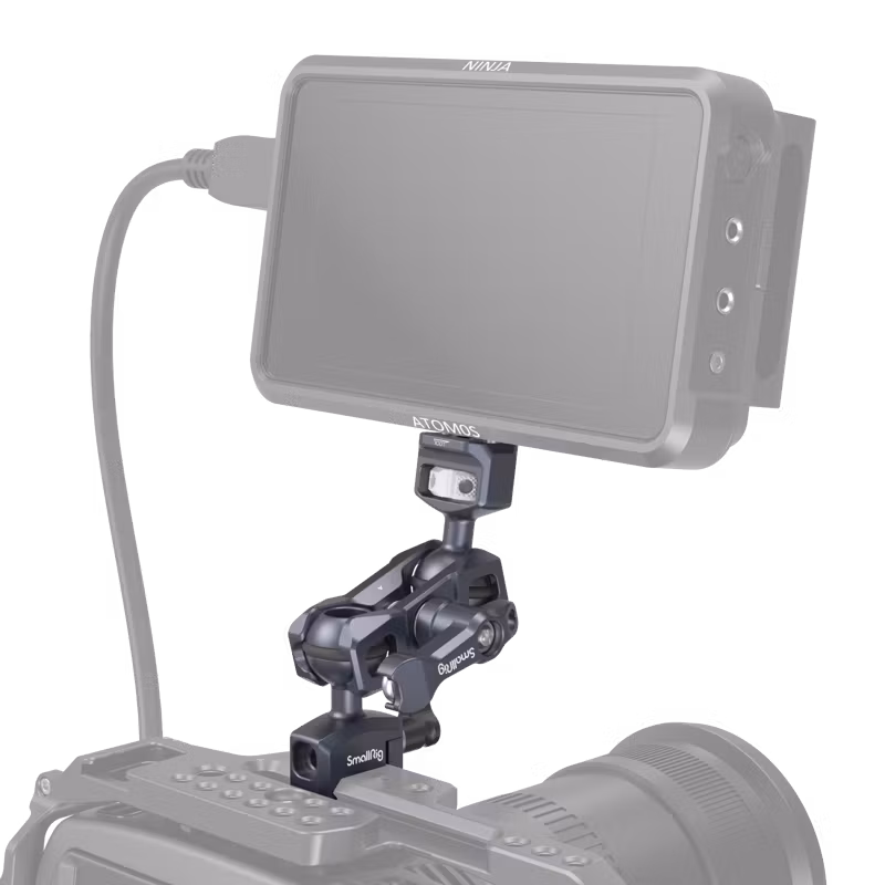 SmallRig 3875 Magic Arm with Dual Ball heads (1/4"-20 Screw and NATO Clamp)