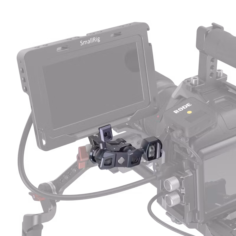 SmallRig 3875 Magic Arm with Dual Ball heads (1/4"-20 Screw and NATO Clamp)