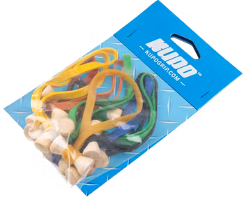 Kupo Elastic Cable tie 5" -10pcs Mixed color