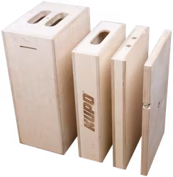 Kupo KAB-61K Apple Box 6 in 1 Nesting set Kupo Pancake, Quarter, Half & Full