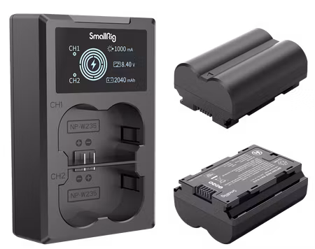 SmallRig 3822 NP-W235 Battery & Charger Kit