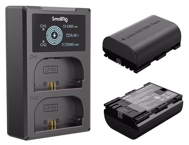 SmallRig 3821 LP-E6NH Battery & Charger Kit