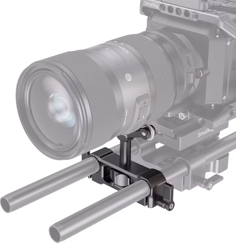 SmallRig 2727 Universal Lens Support LWS 15mm Rod Mount