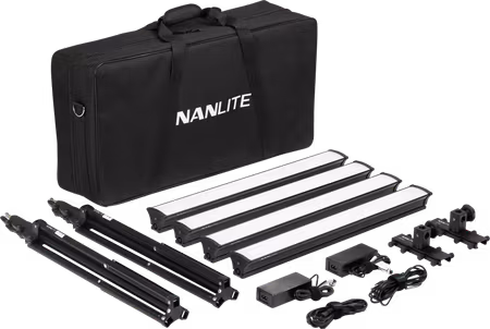 Nanlite LG-E60 4 Light LED Studio kit