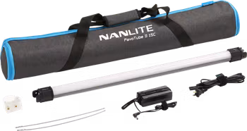 NanLite Pavotube II 15C LED RGBWW Tube Light 1 Light Kit