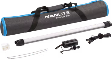 NanLite Pavotube II 15C LED RGBWW Tube Light 1 Light Kit