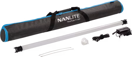 NanLite Pavotube II 30C LED RGBWW Tube Light 1 Light Kit