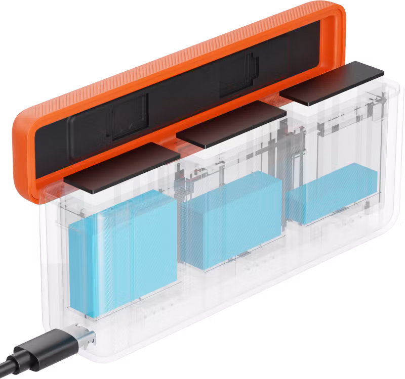 SmallRig 5922 Charging Case for Batteries for DJI Action 6