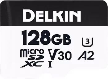 Delkin microSDXC Trail Cam Hyperspeed R195/W160 (V30) 128GB