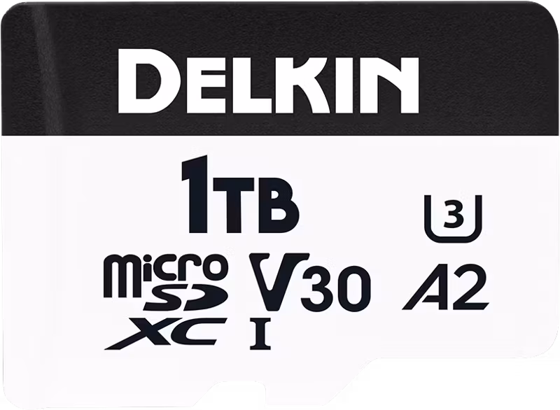 Delkin microSDXC Trail Cam Hyperspeed R195/W160 (V30) 1TB