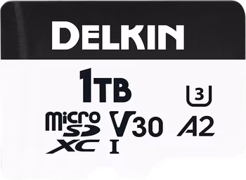 Delkin microSDXC Trail Cam Hyperspeed R195/W160 (V30) 1TB