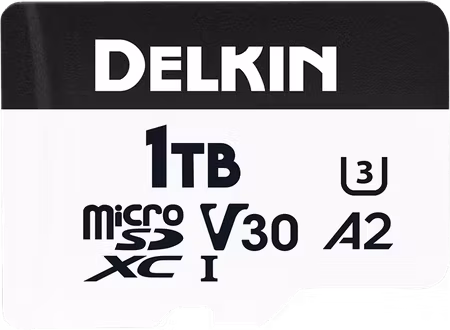 Delkin microSDXC Trail Cam Hyperspeed R195/W160 (V30) 1TB