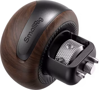 SmallRig 5926 Mini Wooden Side Handle with 1/4''-20 Locating Screw