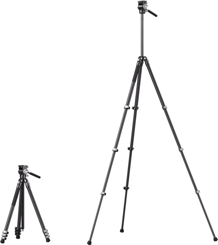 SmallRig 5885 Portable Carbon Fiber Tripod for Action Cameras