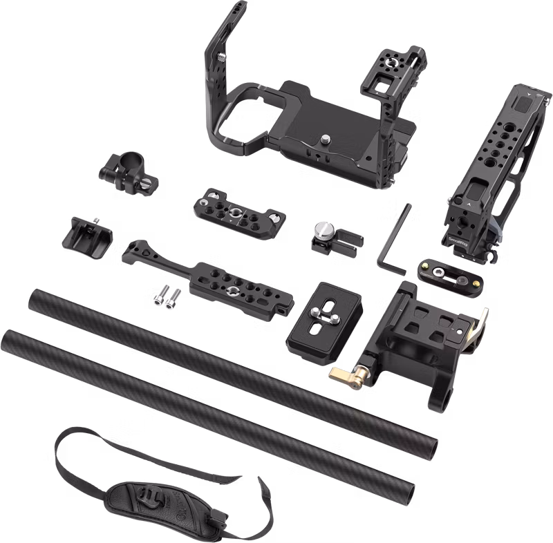 SmallRig 6924 HawkLock Advanced Cage Kit with Dual Rod System