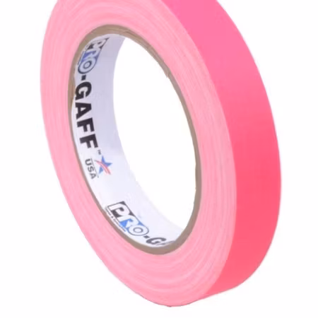 Pro Gaff 19mm x 22,8m Cloth Tape Fluorescent Pink