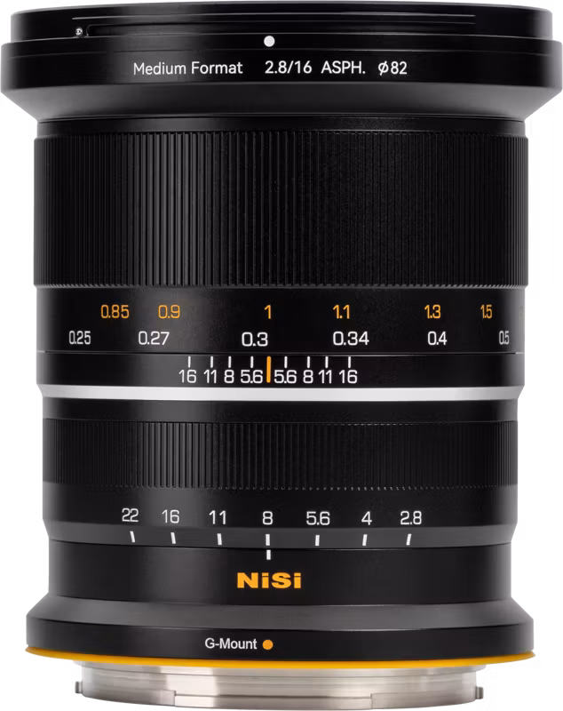 NiSi Lens 16mm F2.8 Asph GFX Mount