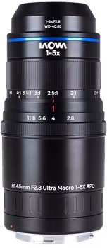Laowa Aksen 45mm f/2.8 1-5X Ultra Macro APO Canon RF