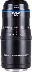 Laowa Aksen 45mm f/2.8 1-5X Ultra Macro APO L-Mount