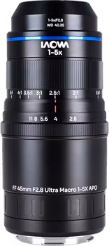 Laowa Aksen 45mm f/2.8 1-5X Ultra Macro APO L-Mount