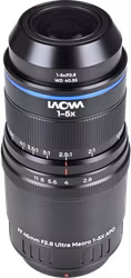 Laowa Aksen 45mm f/2.8 1-5X Ultra Macro APO Fuji X