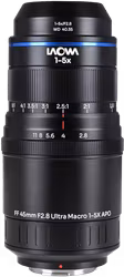 Laowa Aksen 45mm f/2.8 1-5X Ultra Macro APO MFT