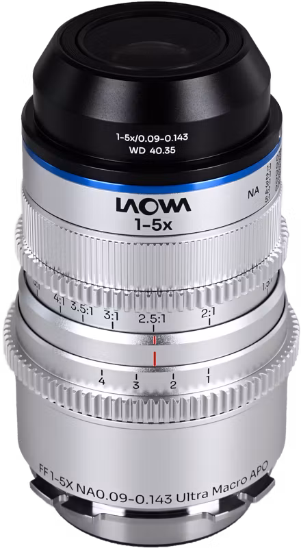 Laowa Aksen 45mm f/2.8 1-5X Ultra Macro APO Cine Arri PL