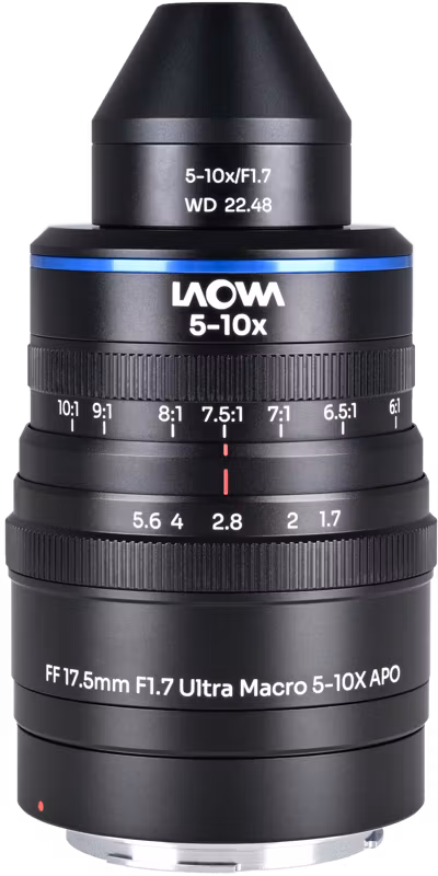 Laowa Aksen 17.5mm f/1.7 5-10X Ultra Macro APO Canon EF