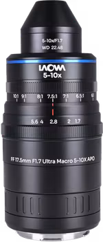 Laowa Aksen 17.5mm f/1.7 5-10X Ultra Macro APO L-Mount
