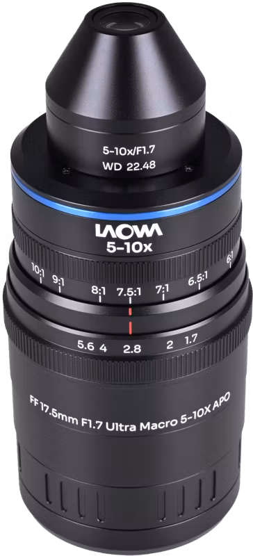 Laowa Aksen 17.5mm f/1.7 5-10X Ultra Macro APO L-Mount