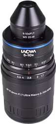 Laowa Aksen 17.5mm f/1.7 5-10X Ultra Macro APO L-Mount
