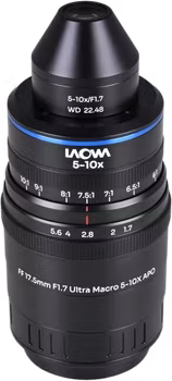 Laowa Aksen 17.5mm f/1.7 5-10X Ultra Macro APO Fuji X