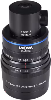 Laowa Aksen 17.5mm f/1.7 5-10X Ultra Macro APO (Coaxial Illumination Version) Canon EF