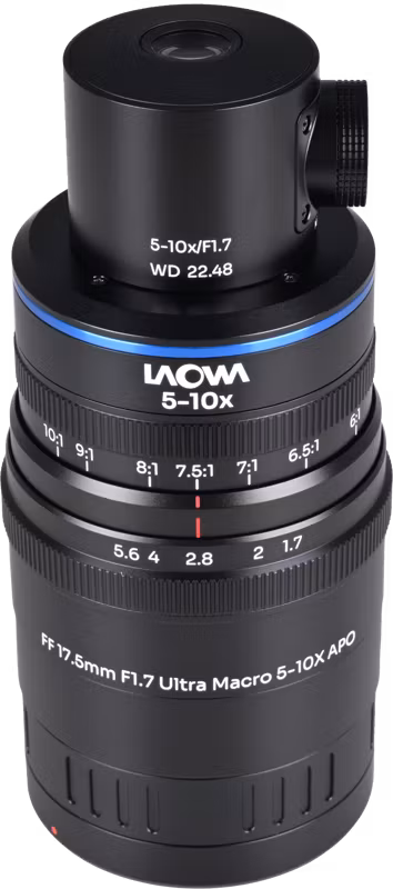 Laowa Aksen 17.5mm f/1.7 5-10X Ultra Macro APO (Coaxial Illumination Version) Canon RF